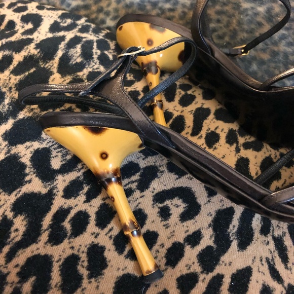 Casadei Bamboo Heeled Sandals - Picture 3 of 8